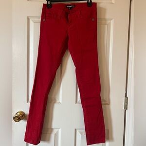 Rewind Red Skinny Pants